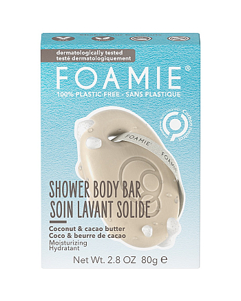 Foamie Shake Your Coconuts - Очищающее средство для тела без мыла с маслами кокоса и какао 80 г - hairs-russia.ru